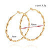 Exaggerated Big Circle Earrings - Mega Save Wholesale & Retail - 5