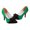 Thin Heel Pointed Chromatic Color Sexy Women Shoes  green - Mega Save Wholesale & Retail