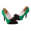 Thin Heel Pointed Chromatic Color Sexy Women Shoes  green - Mega Save Wholesale & Retail - 1