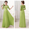 fashion trade openwork lace sexy chiffon skirt dress explosion models series Green - Mega Save Wholesale & Retail - 1
