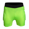 Long Sleeve Goalkeeper Clothes Elbow Pads Helmet Kneecaps   short pants green   M - Mega Save Wholesale & Retail - 1