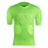 Long Sleeve Goalkeeper Clothes Elbow Pads Helmet Kneecaps   goalkeeper clothes green   M - Mega Save Wholesale & Retail - 1