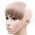 Wig Blunt Bang Clip Type Gentlewoman    M27/613# - Mega Save Wholesale & Retail - 2