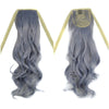 Wig Horsetail Granny Grey Lace-up    MW light granny grey curled - Mega Save Wholesale & Retail