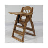 Folding Wooden Baby Highchair High Chair Reclining Booster Seat Recliner Foldable - Mega Save Wholesale & Retail - 5