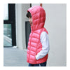 Child Thin Light Waistcoat Casual Warm Down Coat   pink   110cm - Mega Save Wholesale & Retail - 2