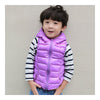 Child Thin Light Waistcoat Casual Warm Down Coat   purple   110cm - Mega Save Wholesale & Retail - 2