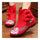 Vintage Beijing Cloth Shoes Embroidered Boots red - Mega Save Wholesale & Retail - 2