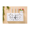 Creative Countryside Trapezoid Hat Rack Combination Wall Hanging Commodity Rack Storage - Mega Save Wholesale & Retail - 1