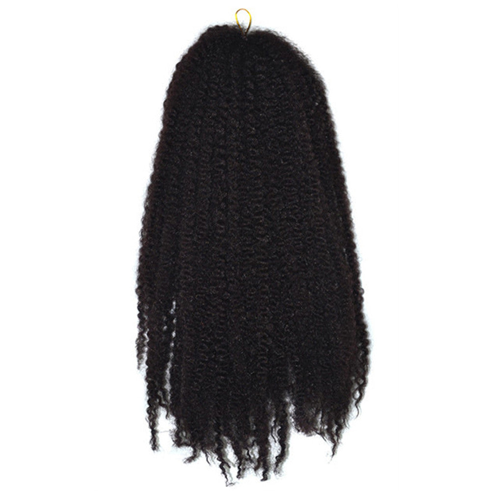  Caterpillar Wig Braid Fluffy Afro Hair Extension    99J#