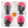 Motorcycle Motor Bike Scooter Safety Helmet 301-1    pink - Mega Save Wholesale & Retail - 2
