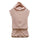 Fashionable Siamese Trousers Jumpsuit with Hat   pink   S - Mega Save Wholesale & Retail