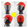 Motorcycle Motor Bike Scooter Safety Helmet 301-1    red - Mega Save Wholesale & Retail - 2