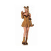 Sexy Uniform Halloween Garment Cosplay Brown Catwoman  M - Mega Save Wholesale & Retail - 1
