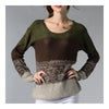 Pullover Gradient Ramp Knitwear Sweater Slim   S - Mega Save Wholesale & Retail - 1