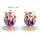 Cute Little Bird Zircon 18K Gold Galvanized Ear Studs   white - Mega Save Wholesale & Retail - 3