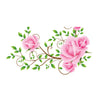 PVC Waterproof Wallpaper Wall Sticker Rose Flower - Mega Save Wholesale & Retail - 3