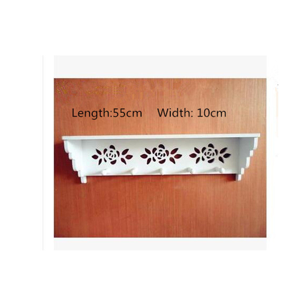 Creative Simple Hook Hat Rack Wall Hanging Bedroom Coat Hanger Storage Rack - Mega Save Wholesale & Retail