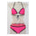 European Swimwear Swimsuit Triangle Bikini  rose red  S - Mega Save Wholesale & Retail - 1