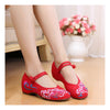 Old Beijing Custom Embroidered Slippers Shoes Online in Durable Cowhell Shoe Sole Fashion - Mega Save Wholesale & Retail - 2