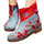 Vintage Beijing Cloth Shoes Embroidered Boots jeans blue - Mega Save Wholesale & Retail - 1