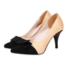 Thin Heel Pointed Chromatic Color Sexy Women Shoes  beige - Mega Save Wholesale & Retail