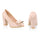 High Heel Hollow Macrame Bowknot Women Shoes Plus Size  beige - Mega Save Wholesale & Retail - 2