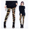 Womens Sexy Camouflage Camo leggings Stretchy fit Fashion skin pants trousers - Mega Save Wholesale & Retail