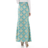 Muslim Long Bust Skirt Mid East Gliding   sky blue - Mega Save Wholesale & Retail - 2