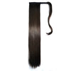 Magic Tape Horsetail Wig Lace-up     black brown 4# - Mega Save Wholesale & Retail