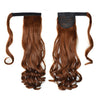 Magic Tape Long Curled Hair Wig Horsetail    light coffee K06-30# - Mega Save Wholesale & Retail