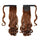 Magic Tape Long Curled Hair Wig Horsetail    light coffee K06-30# - Mega Save Wholesale & Retail