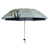 Ink and Wash Vinyl Sunscreen Umbrella    cyan hills remote green - Mega Save Wholesale & Retail - 2