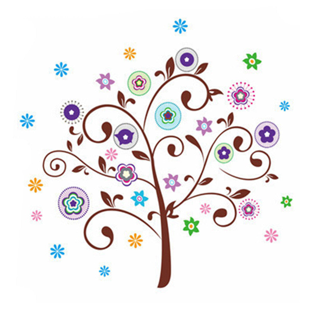 Wallpaper Wall Sticker Flower Bedside Removeable - Mega Save Wholesale & Retail - 1