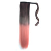 Magic Tape Gradient Ramp Colorful Wig    MST black to smog pink