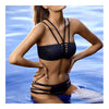 Bandage Backless Triangle Bikini Set Swimwear Swimsuit  S - Mega Save Wholesale & Retail