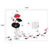 Ink and Wash Lotus Wallpaper Wall Sticker Removeable - Mega Save Wholesale & Retail - 3