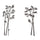 Tree Simple Vintage Wallpaper Wall Sticker Removeable - Mega Save Wholesale & Retail - 1