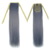 Wig Horsetail Black to Granny Grey Curled    MW light granny grey straight - Mega Save Wholesale & Retail