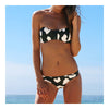 Swimwear Swimsuit Triangle Bikini   dairy cattle dot  S - Mega Save Wholesale & Retail - 1