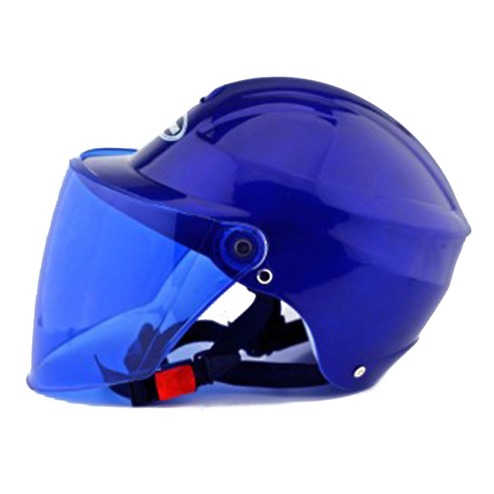 Motorcycle Motor Bike Scooter Safety Helmet 301   blue - Mega Save Wholesale & Retail - 1