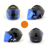 Motorcycle Motor Bike Scooter Safety Helmet 301   bright black - Mega Save Wholesale & Retail - 2