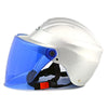 Motorcycle Motor Bike Scooter Safety Helmet 301   silver - Mega Save Wholesale & Retail - 1