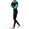 S016S017S018 One-piece Diving Suit Wetsuit Surfing   light blue hooded printed   XS - Mega Save Wholesale & Retail - 1