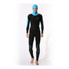 S016S017S018 One-piece Diving Suit Wetsuit Surfing   light blue hooded printed   XS - Mega Save Wholesale & Retail - 2