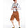 Suspender Pant Man Halloween cosplay Munich Beer Festival Man Attire Fat  M - Mega Save Wholesale & Retail - 2