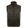 Man Thin Light Waistcoat Vest Down Coat Plus Size   army green   S - Mega Save Wholesale & Retail - 1