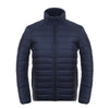 Light Thin Down Coat Man Stand Collar Winter Plus Size   navy    S - Mega Save Wholesale & Retail - 1