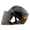 Motorcycle Motor Bike Scooter Safety Helmet 302   bright black - Mega Save Wholesale & Retail - 1