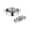 Cookbest Stainless steel Hot Pot & Inner Pot with Sandwich Bottom   30*10.5 - Mega Save Wholesale & Retail - 1